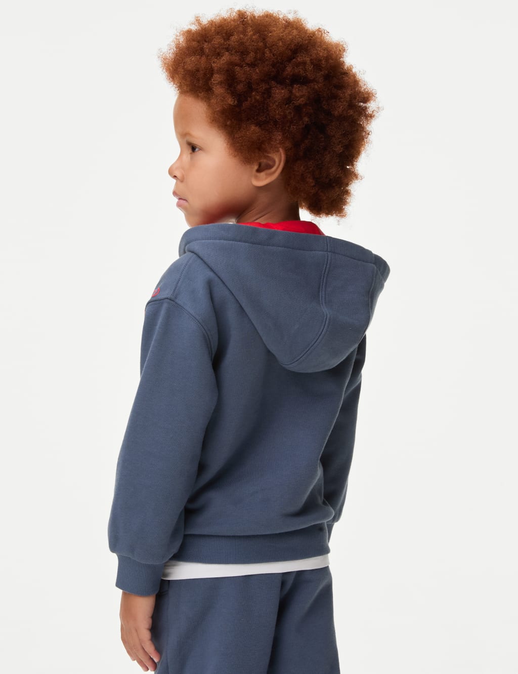 Birth Of Royal Child / Maillard Fancy Tweed Hoodie with Colorful 