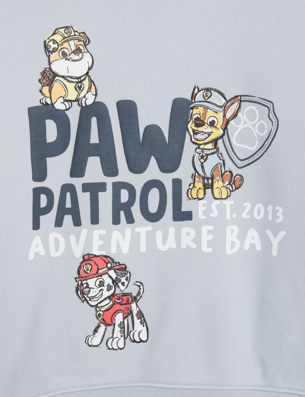 Cotton Rich Paw Patrol Sweatshirt 2 8 Yrs