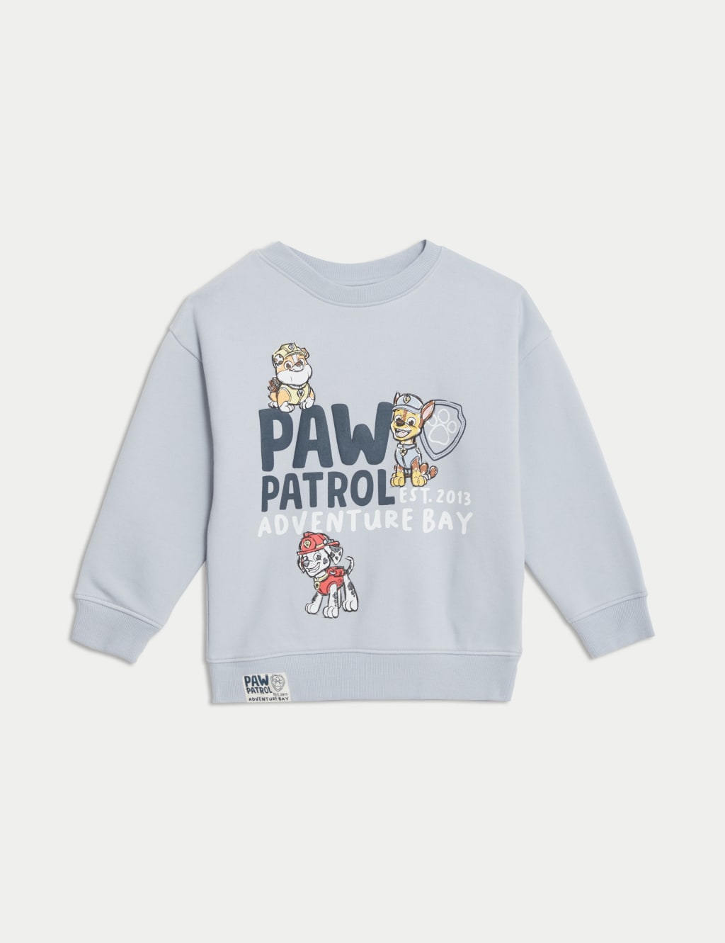 Cotton Rich Paw Patrol Sweatshirt 2 8 Yrs