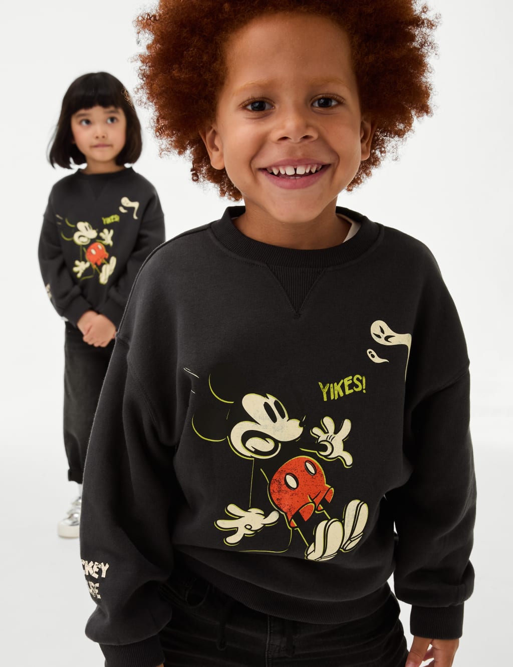 Cotton Rich Mickey Sweatshirt 2 8 Yrs M S Collection M S