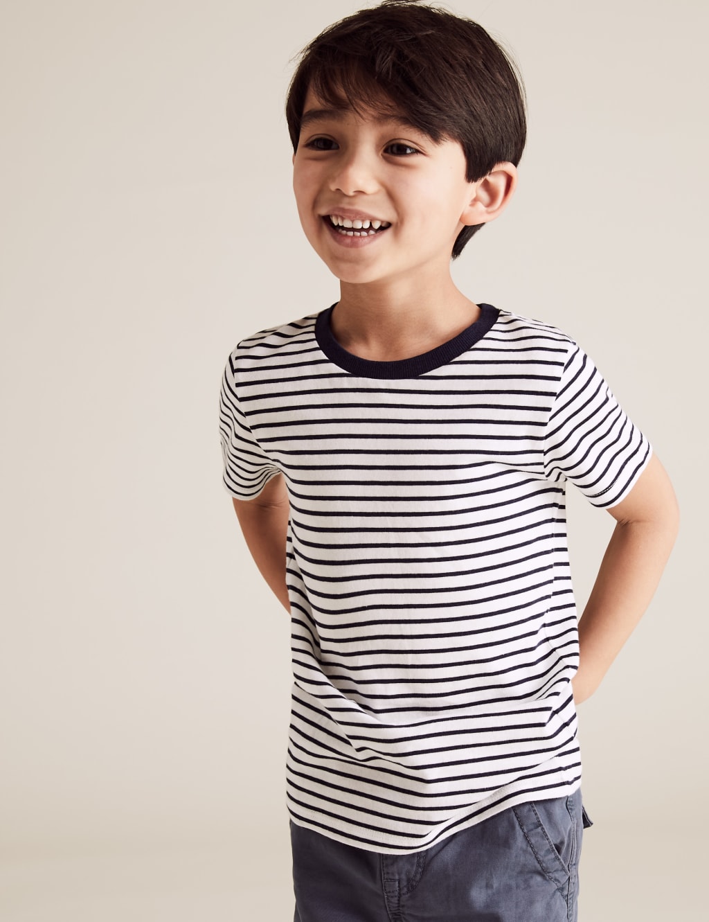 2pc Pure Cotton Denim Shirt with T-Shirt (2-7 Yrs) 5 of 5