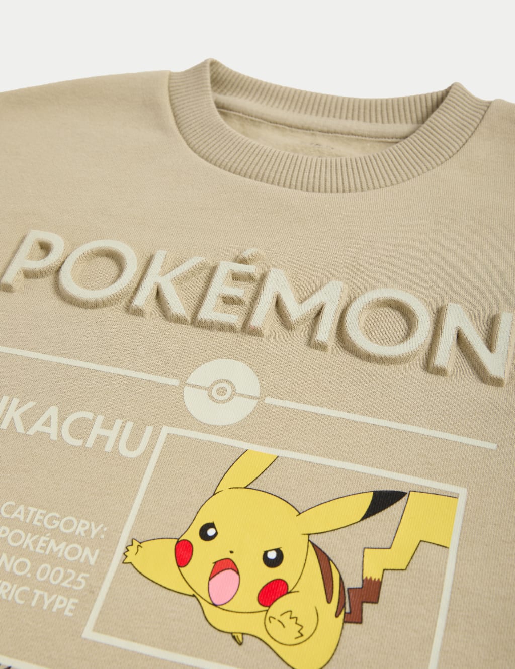 Cotton Rich Pokemon Sweatshirt 2 8 Yrs M S Collection M S