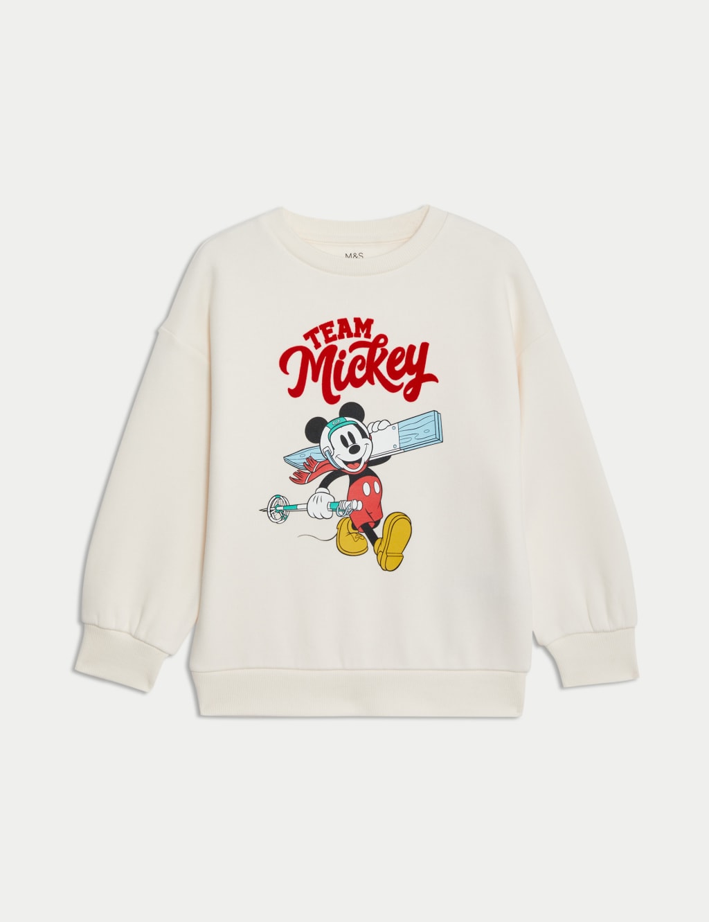 Cotton Rich Mickey Mouse Sweatshirt 2 8 Yrs M S Collection M S