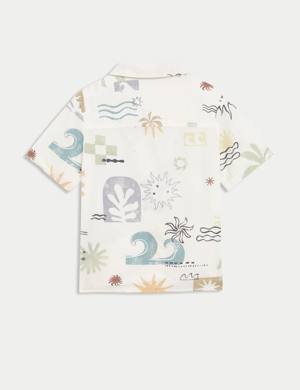 2pc Pure Cotton Abstract Shirt & T-Shirt Set (2-8 Yrs) 7 of 7