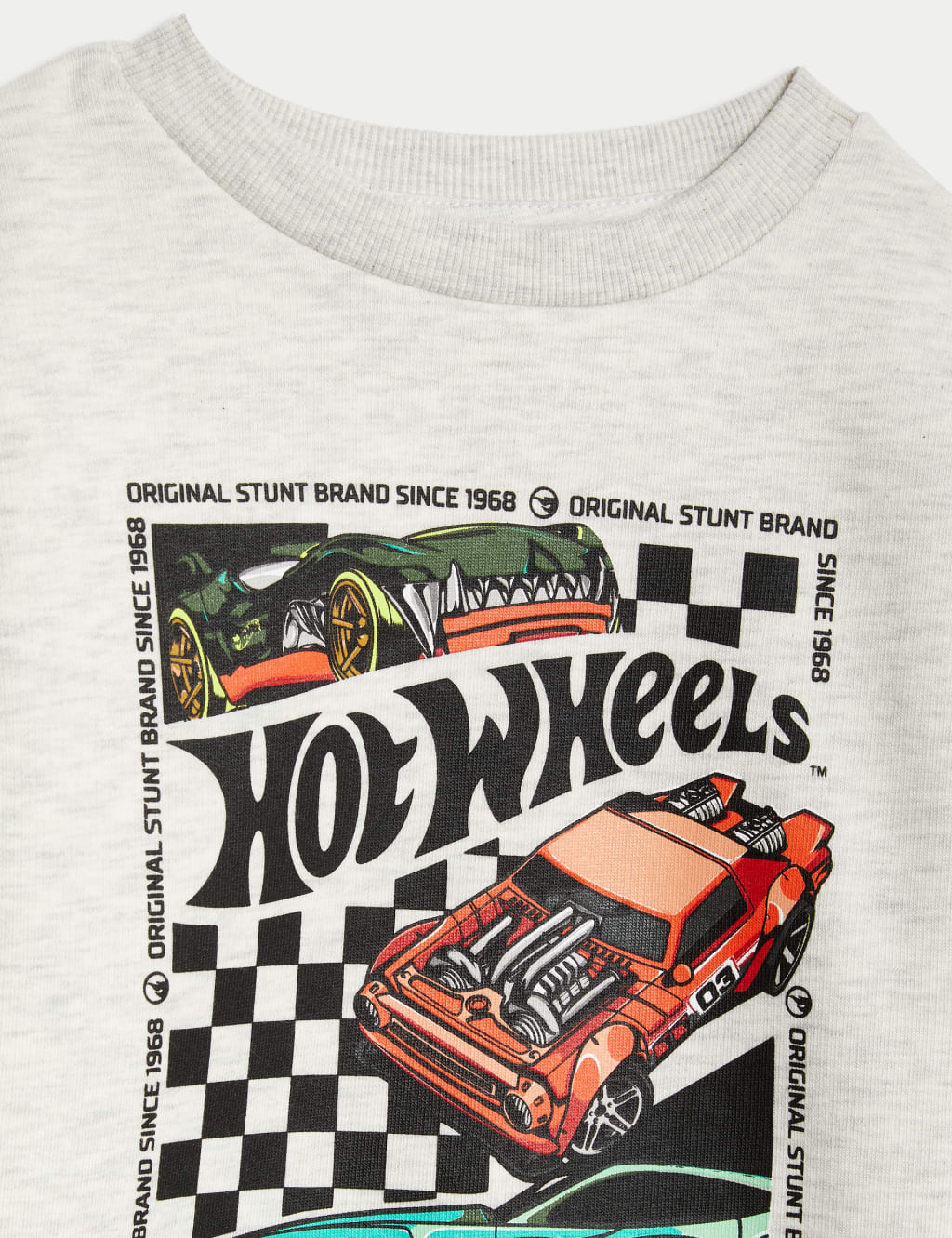 Cotton Rich Hot Wheels™ Sweatshirt (2-8 Yrs) 5 of 6