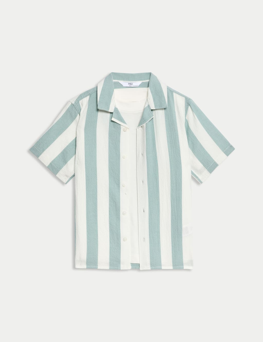 2pc Cotton Rich Shirt & T-Shirt Set (2-16 Yrs) 2 of 5