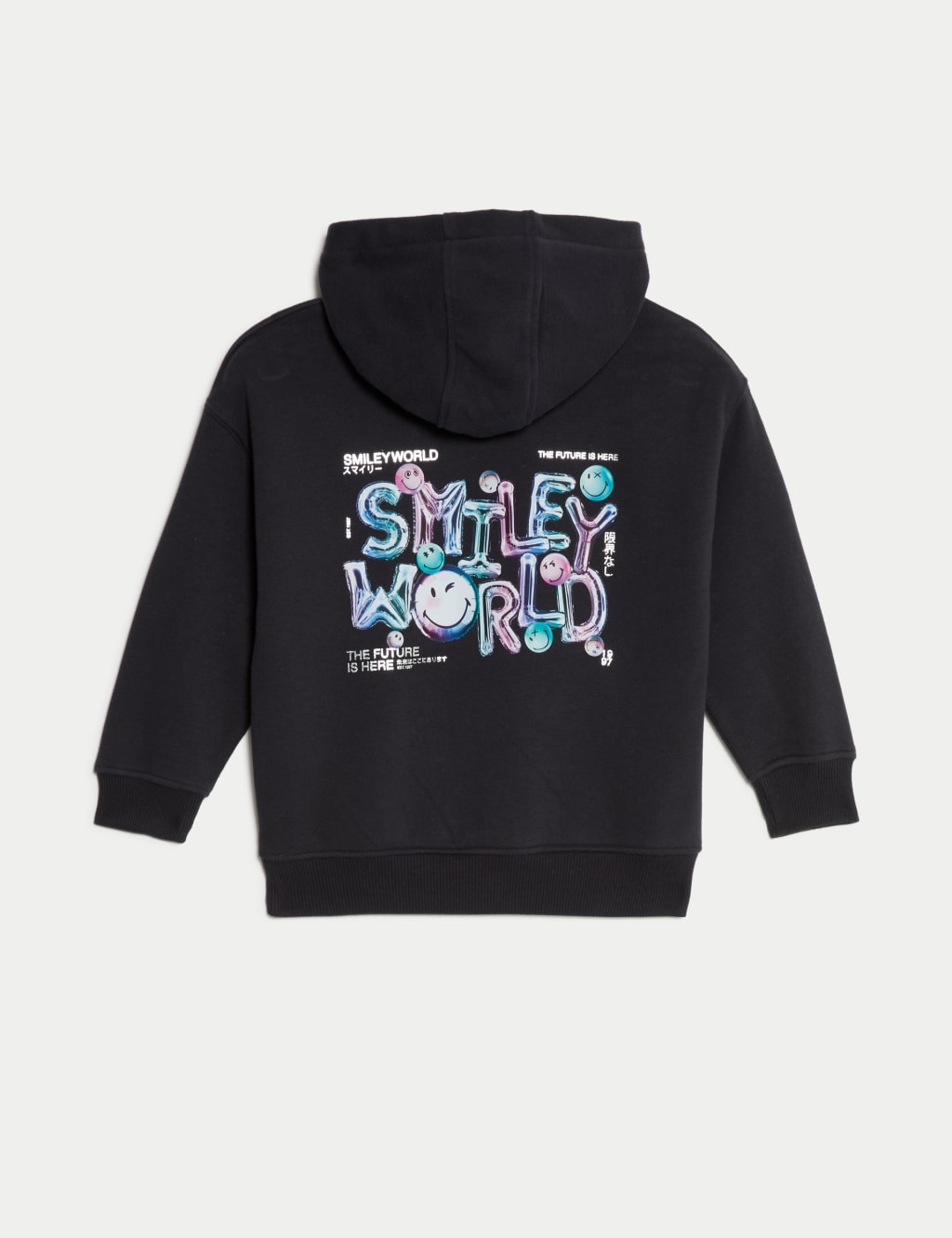 Smiley world hoodie new arrivals