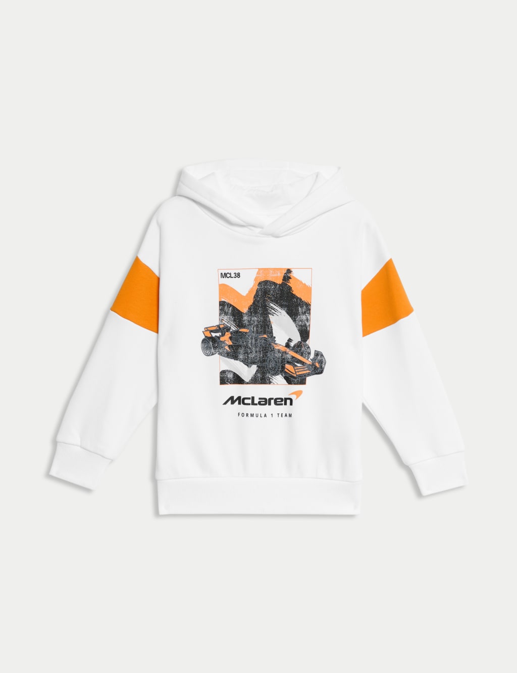 Cotton Rich McLaren™ Car Hoodie (2-8 Yrs) 2 of 7