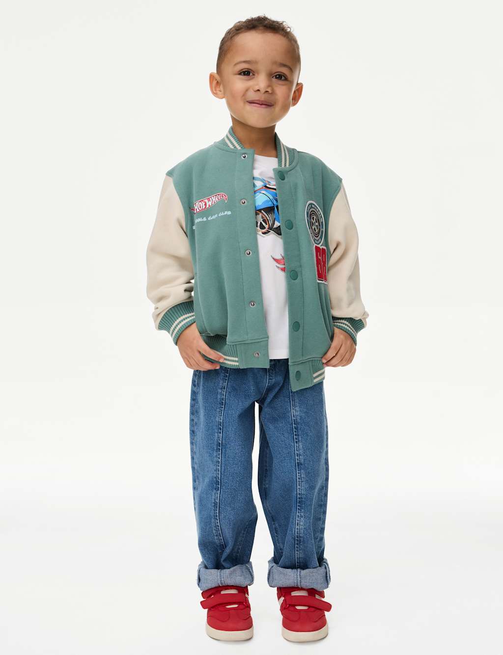 Cotton Rich Hot Wheels™ Bomber (2-8 Yrs) 5 of 7