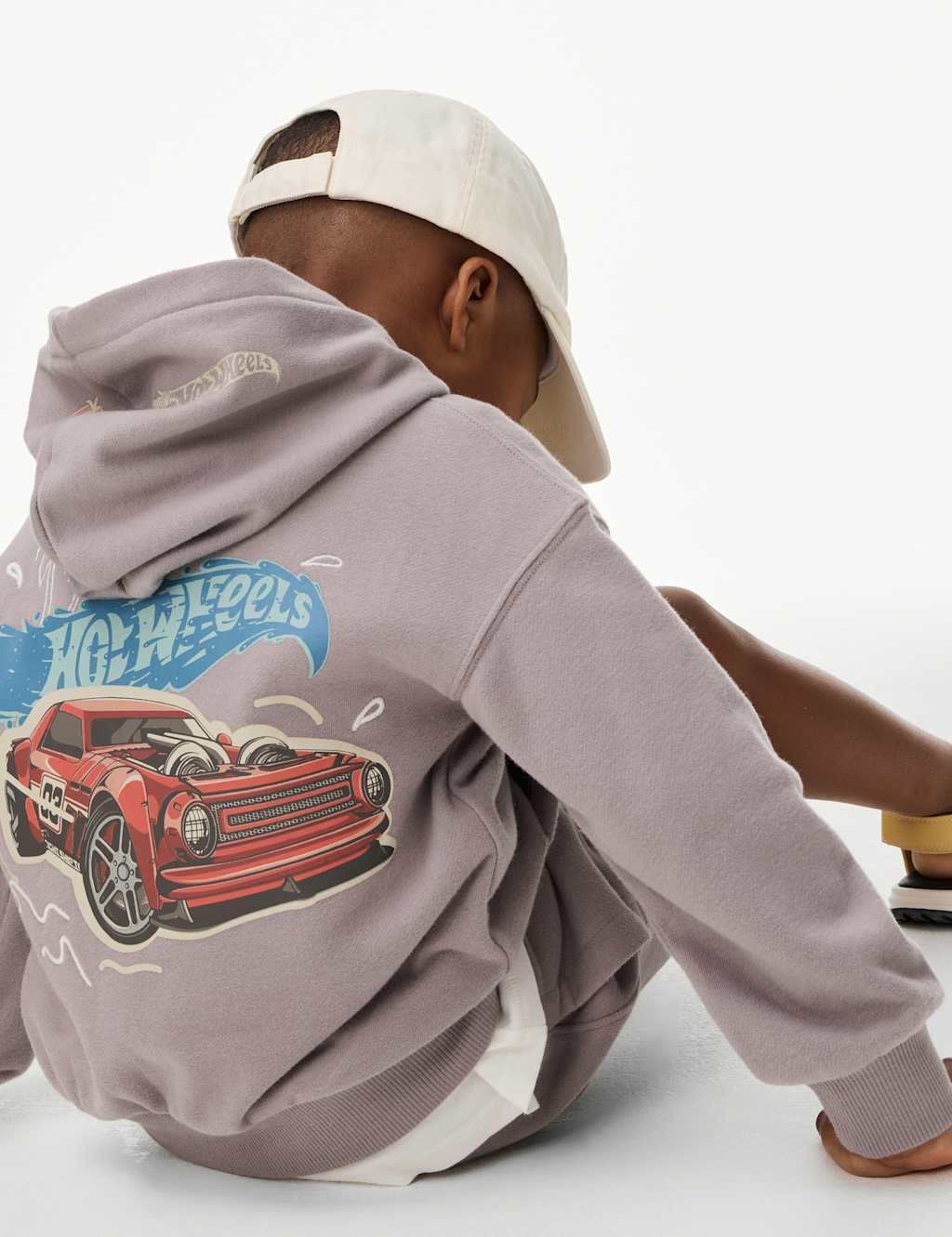 Cotton Rich Hot Wheels™ Hoodie (2-8 Yrs) 5 of 7