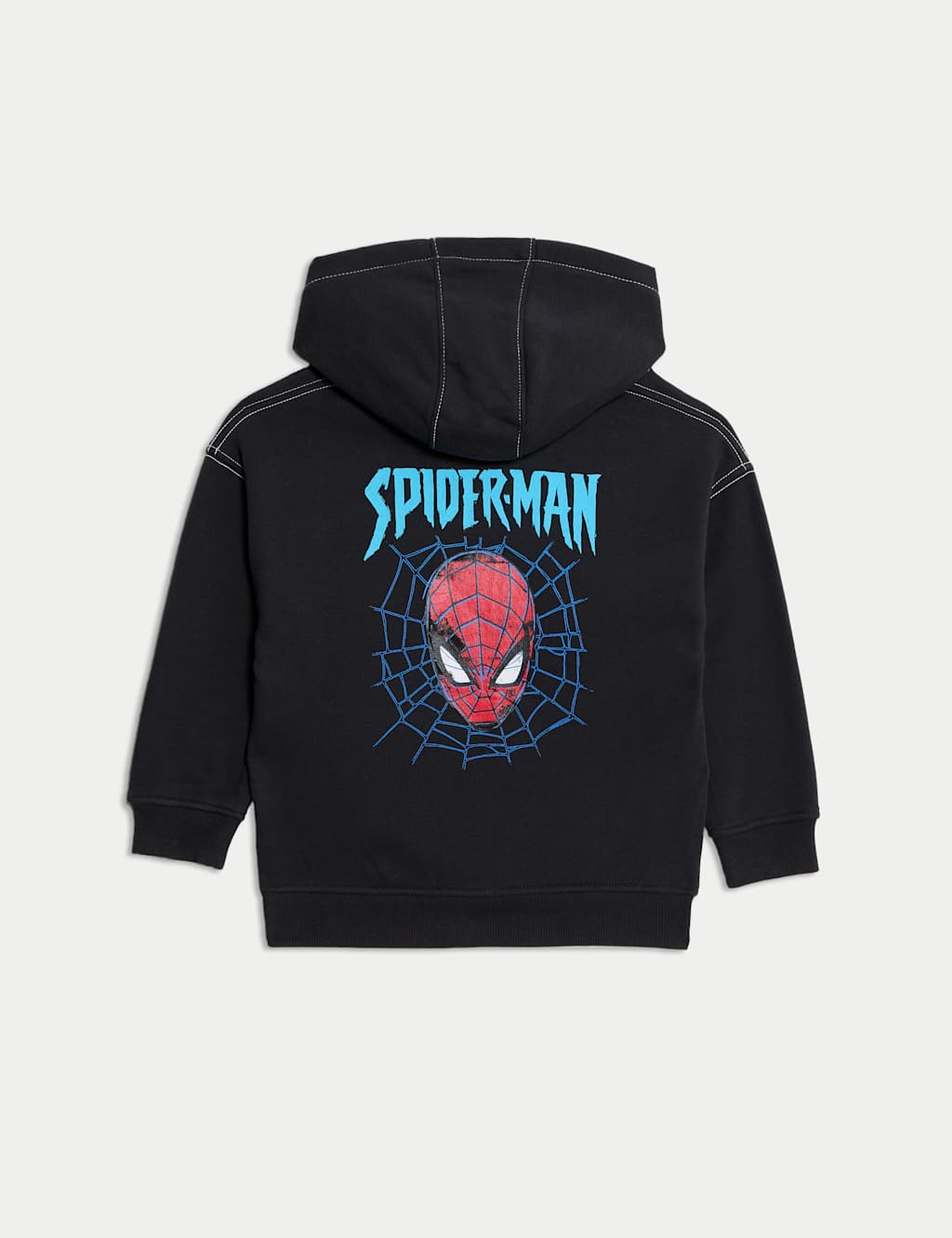Cotton Rich Spider-Man™ Zip Hoodie (2-8 Yrs) 6 of 6