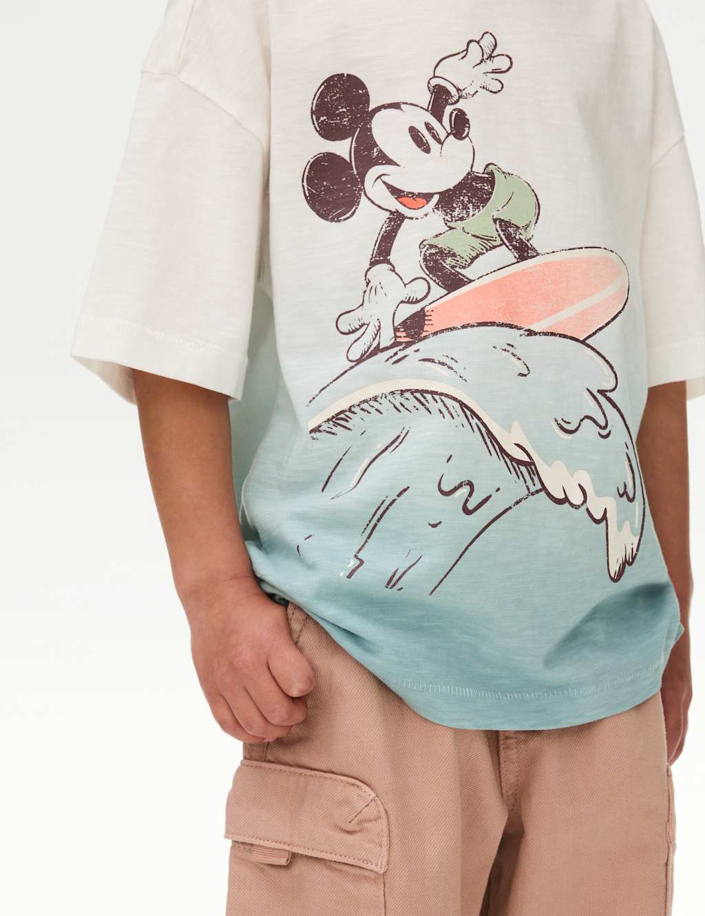 Pure Cotton Mickey Mouse™ T-Shirt (1-8 Yrs) 3 of 6