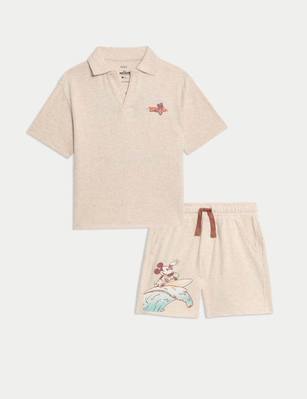 2pc Pure Cotton Mickey Mouse™ Outfit (1-8 Yrs) 2 of 7