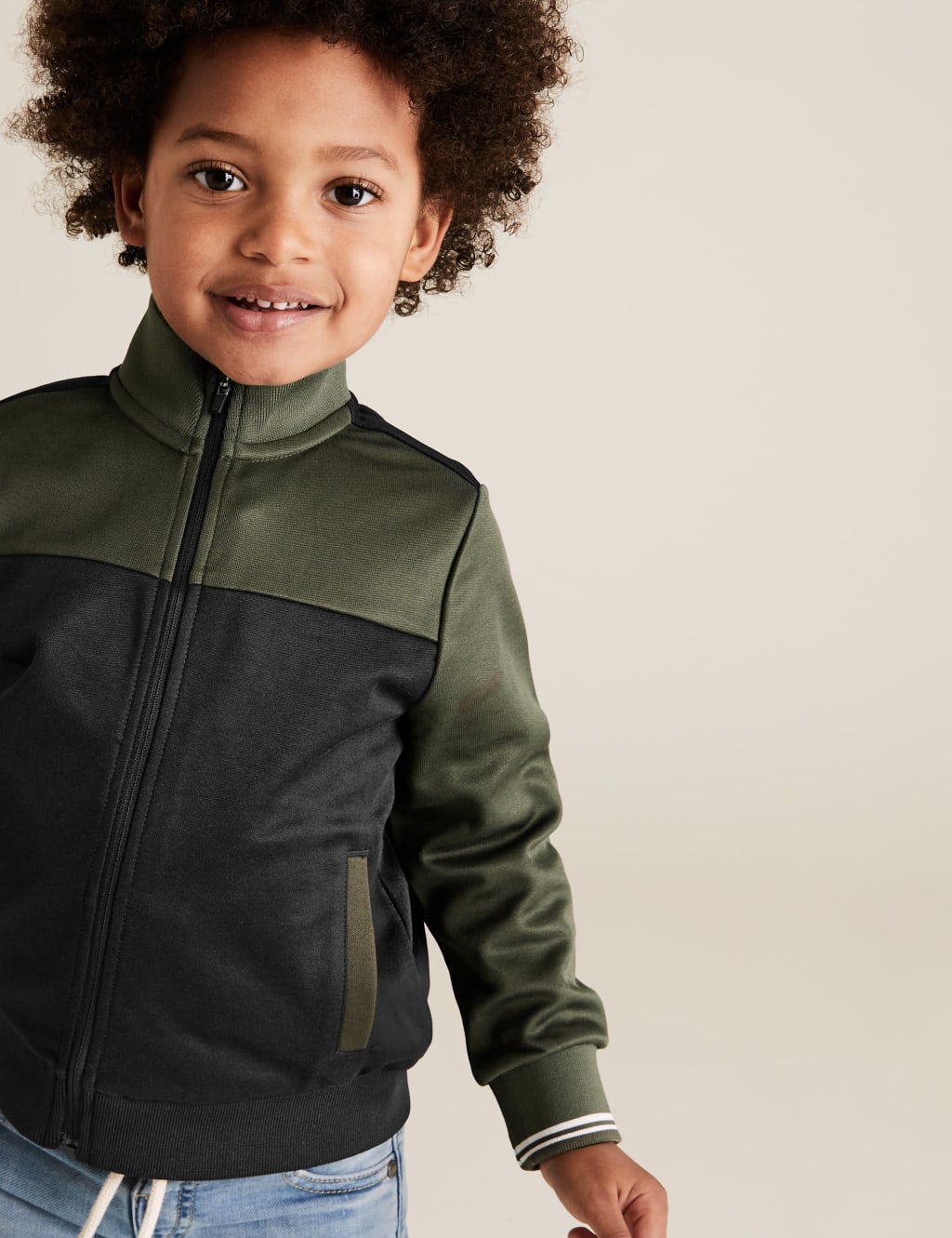 Cotton Zip Sweatshirts (2-7 Yrs) 1 of 4