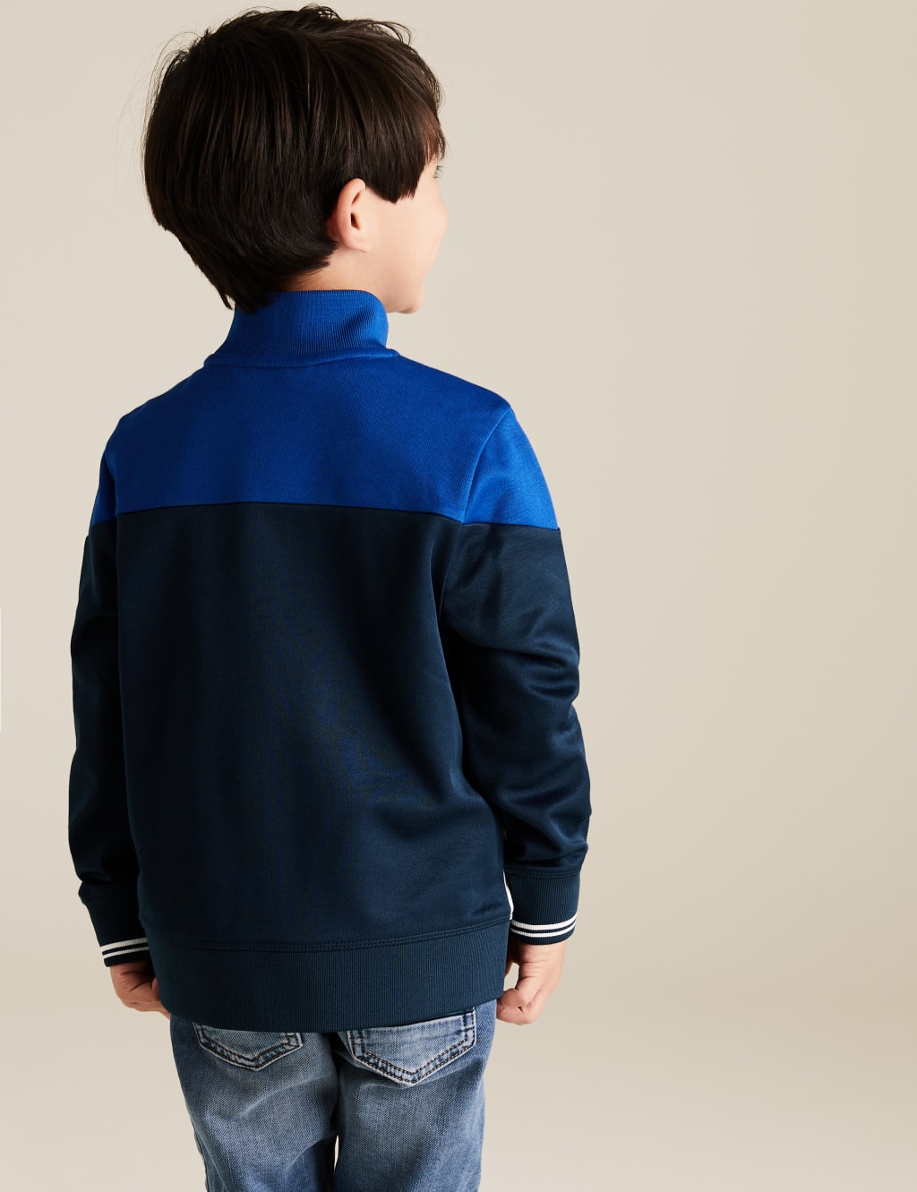 Cotton Zip Through Sweatshirt (2-7 Yrs) 4 of 4