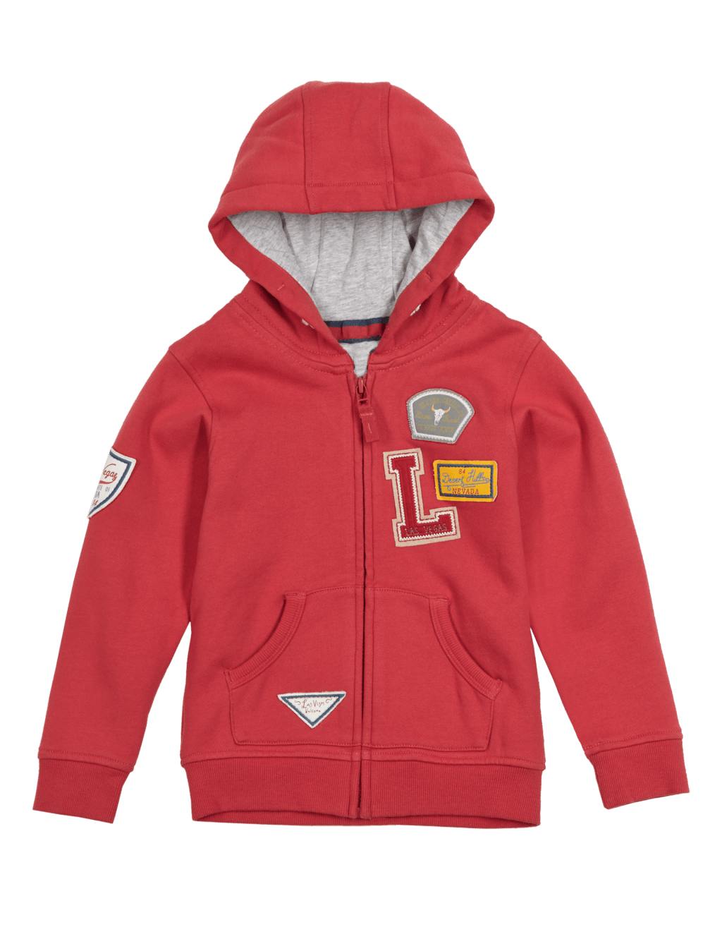 Cotton Rich Badge Hooded Top (1-7 Years) 2 of 3
