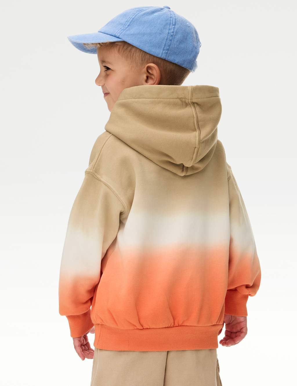 Cotton Rich Ombre Hoodie (2-8 Yrs) 4 of 5