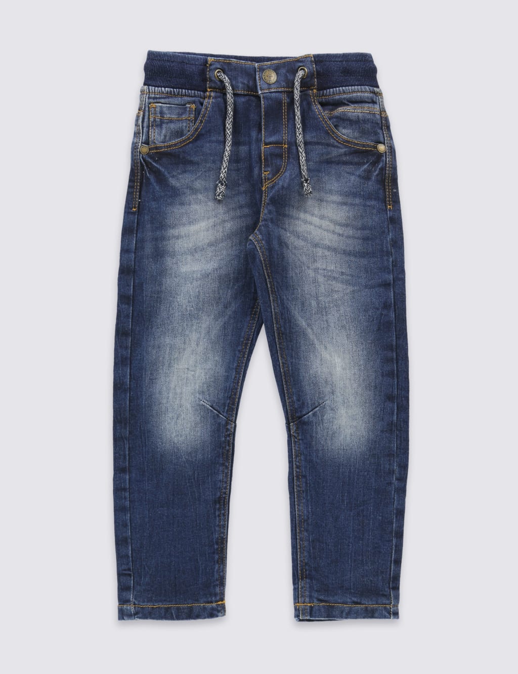 Cotton Pull On Lined Jeans with Stretch (3 Months - 5 Years) 2 of 6