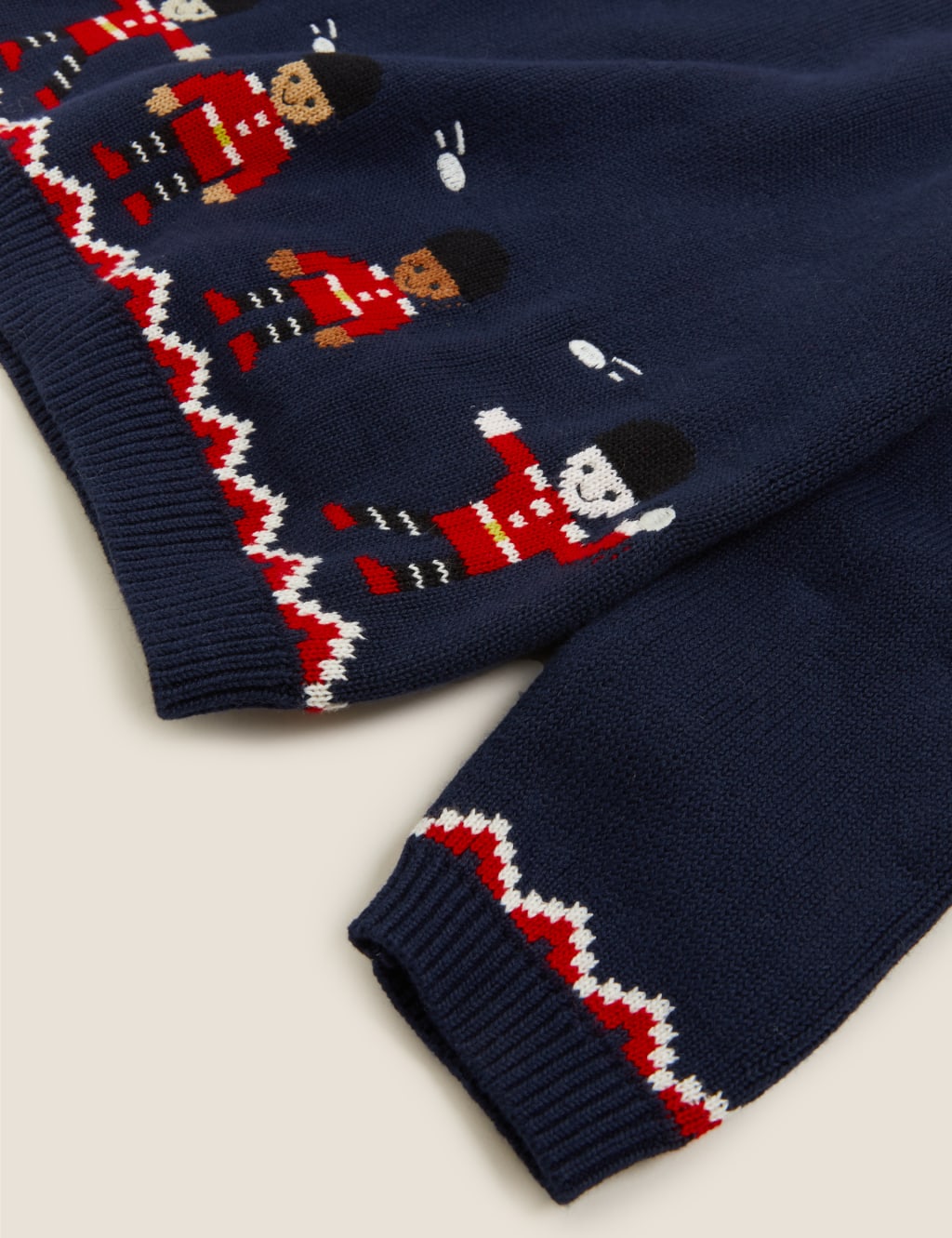 Pure Cotton Soldier Knitted Jumper (2-7 Yrs) 5 of 5
