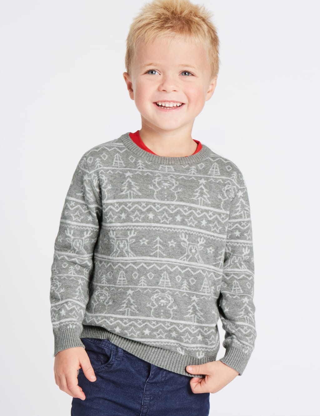 Pure Cotton Printed Jumper (3 Months - 6 Years) 1 of 5