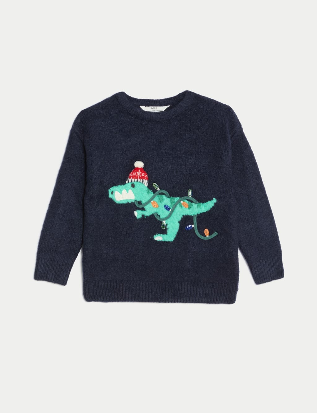 Dinosaur christmas jumper mens shop