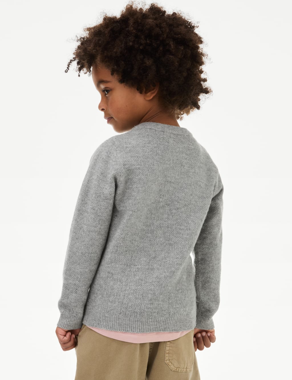 Henley Knitted Jumper (0-8 Yrs) 4 of 4