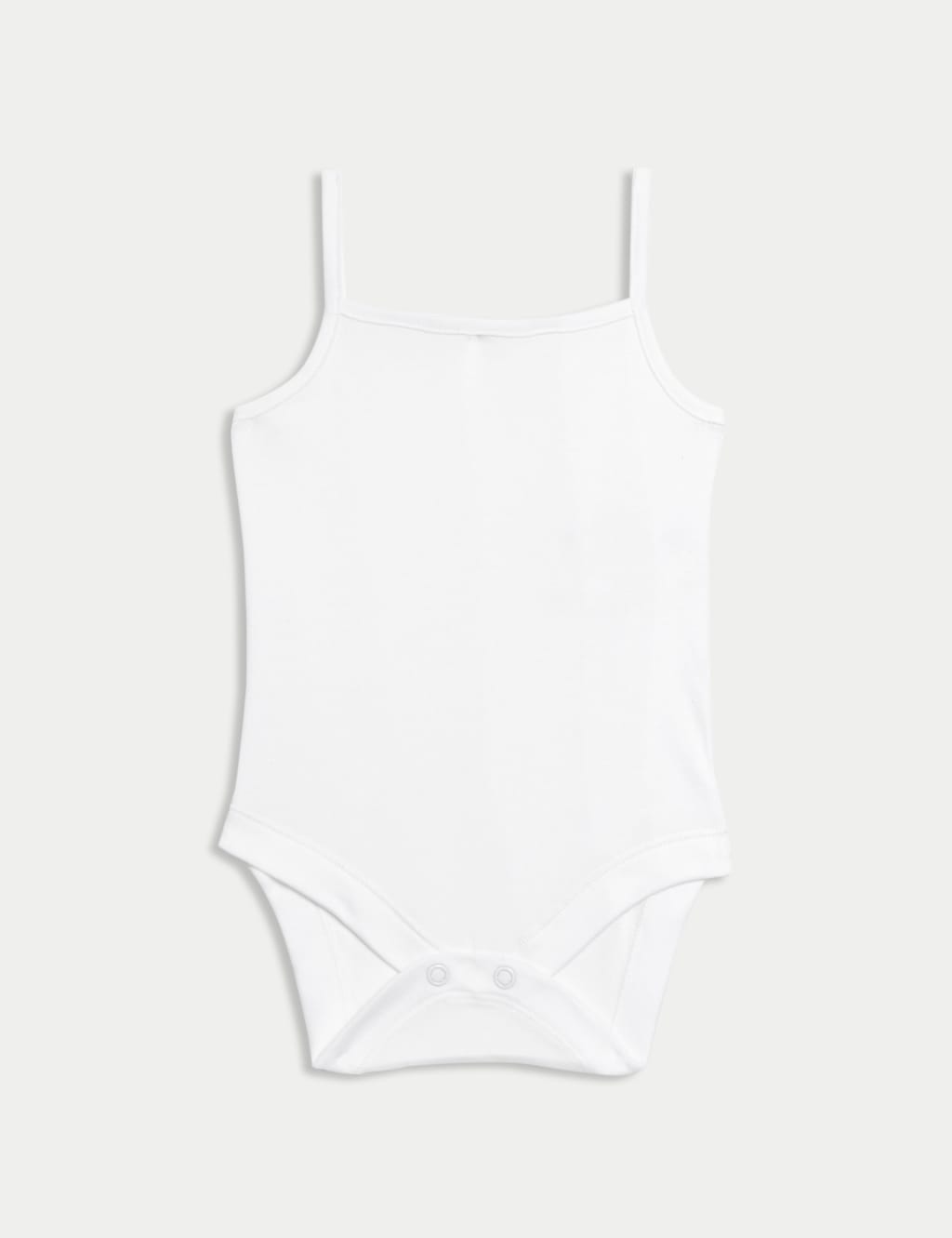 5pk Pure Cotton Strappy Bodysuits (6½lbs-3 Yrs) 3 of 9