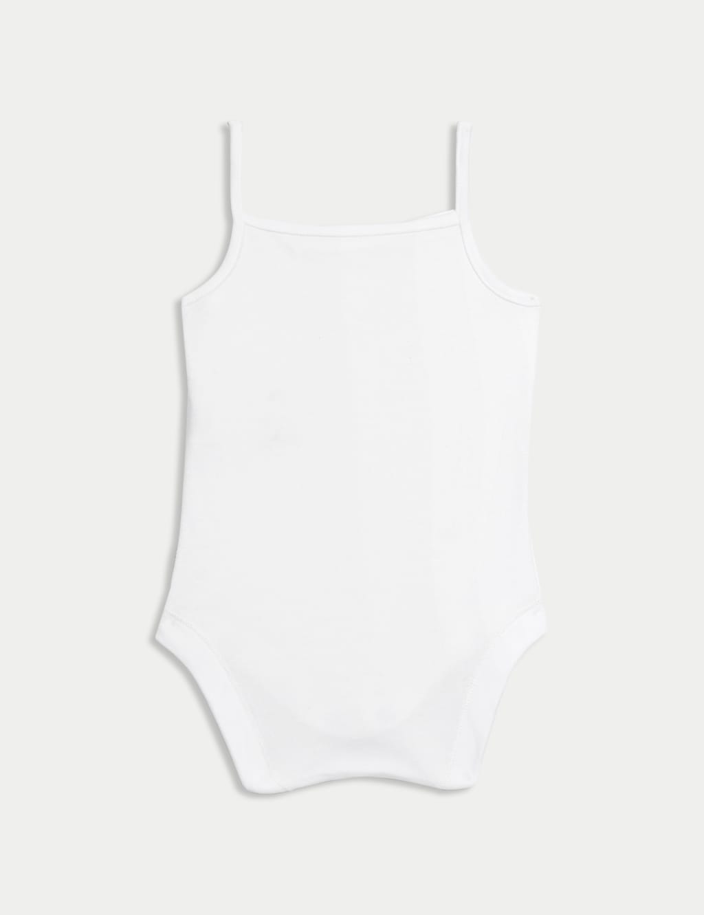 5pk Pure Cotton Strappy Bodysuits (6½lbs-3 Yrs) 5 of 9