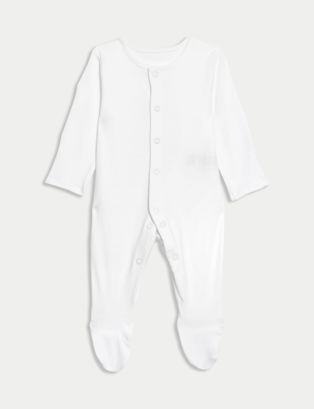 3pk Pure Cotton Sleepsuits (5lbs-3 Yrs) 2 of 5