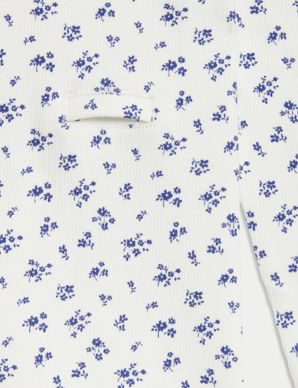 Adaptive Cotton-Rich Ditsy Floral Rib Pyjamas (1-16 Yrs) 2 of 2