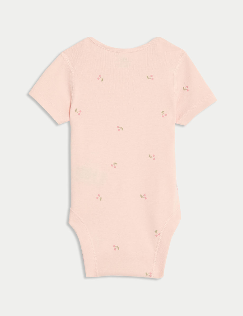 5pk Cotton Rich Cherry Print Bodysuits (6½lbs-3 Yrs) 3 of 4