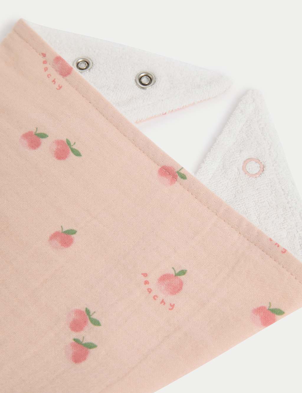 5pk Pure Cotton Dribble Bibs 2 of 2