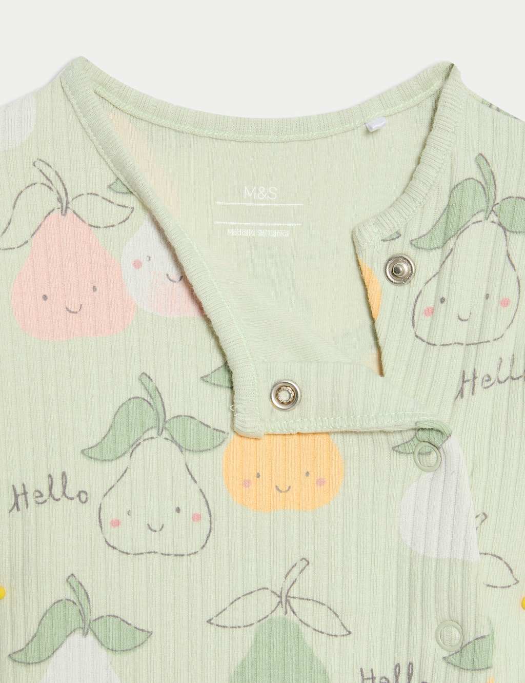 3pk Cotton Rich Sleepsuits (6½lbs-3 Yrs) 4 of 6