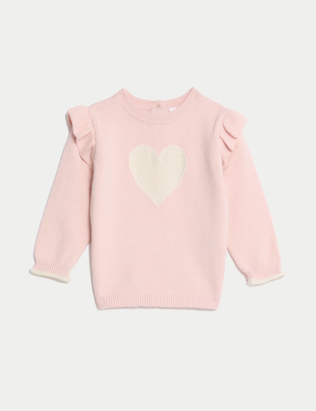 2pc Knitted Heart Outfit (7lbs-1 Yrs) 3 of 6