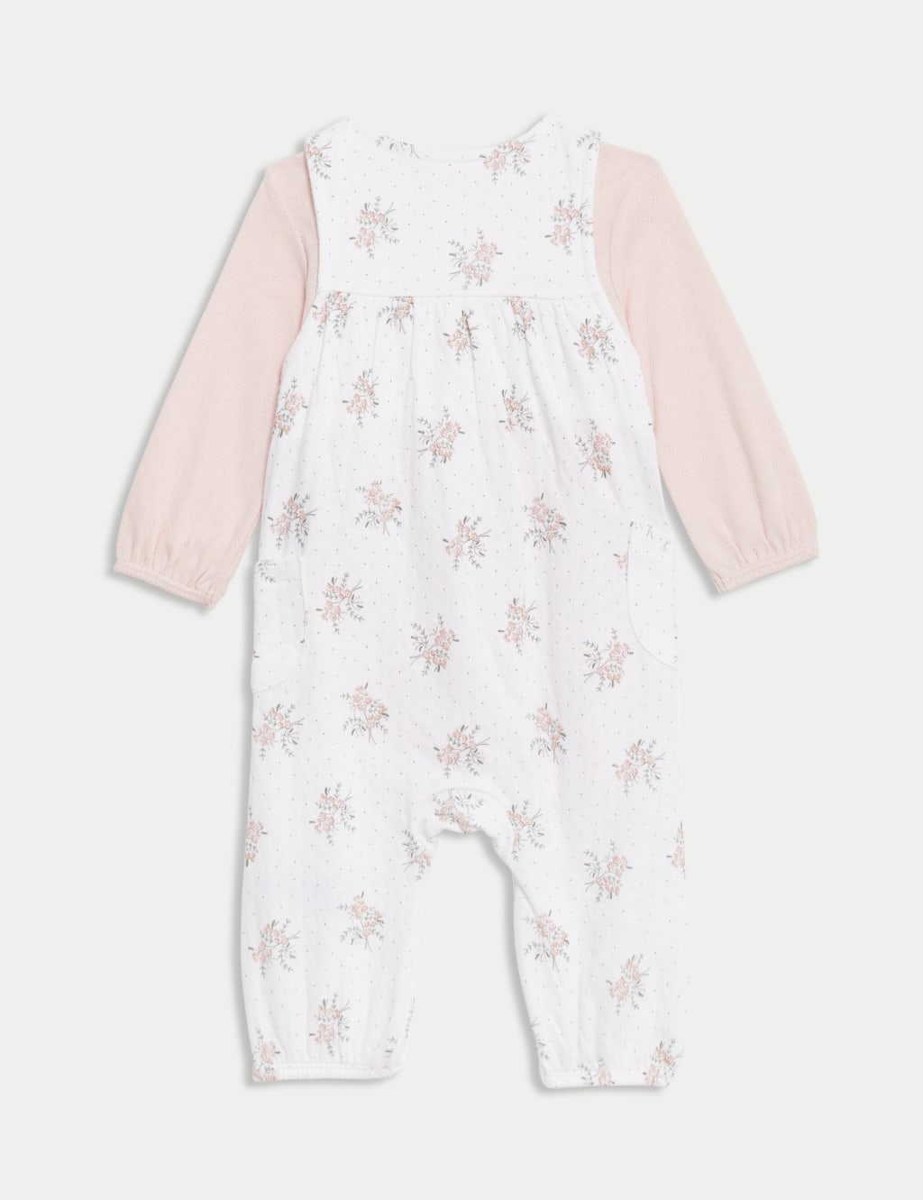 2pc Pure Cotton Floral Outfit (7lbs - 1 Yrs) 3 of 8