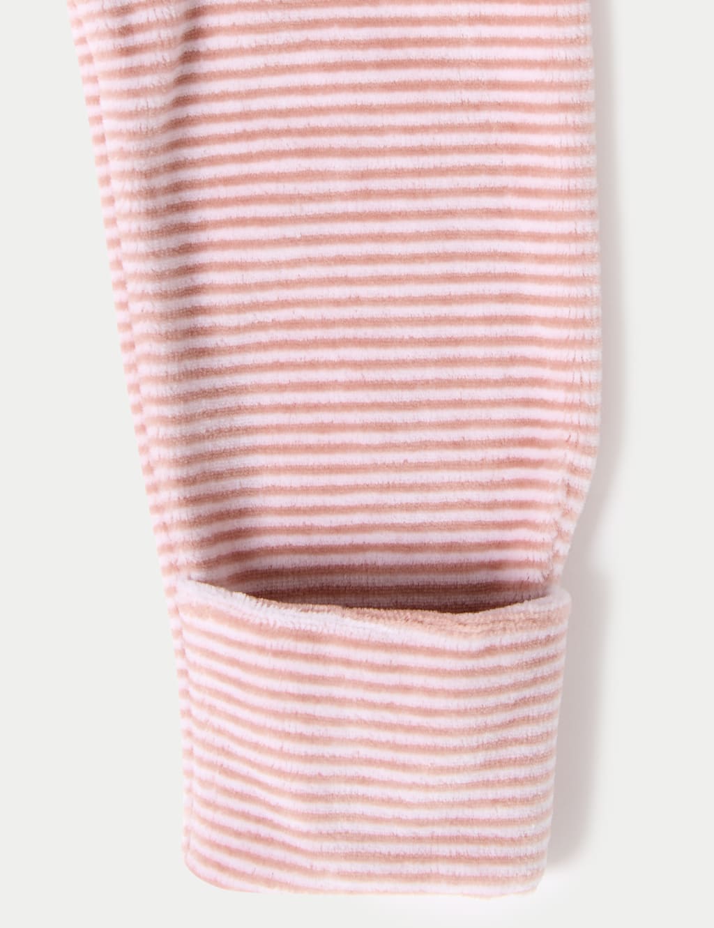 Velour Striped Bear Sleepsuit (0-12 Mths) 4 of 4