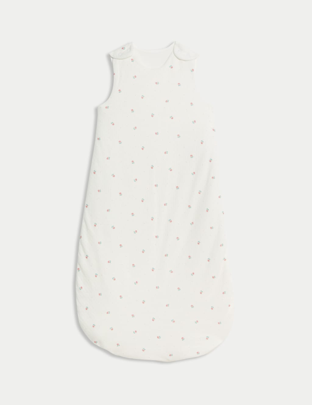 Pure Cotton 1.5 Tog Rosebud Print Sleeping Bag (0-3 Yrs) 1 of 3