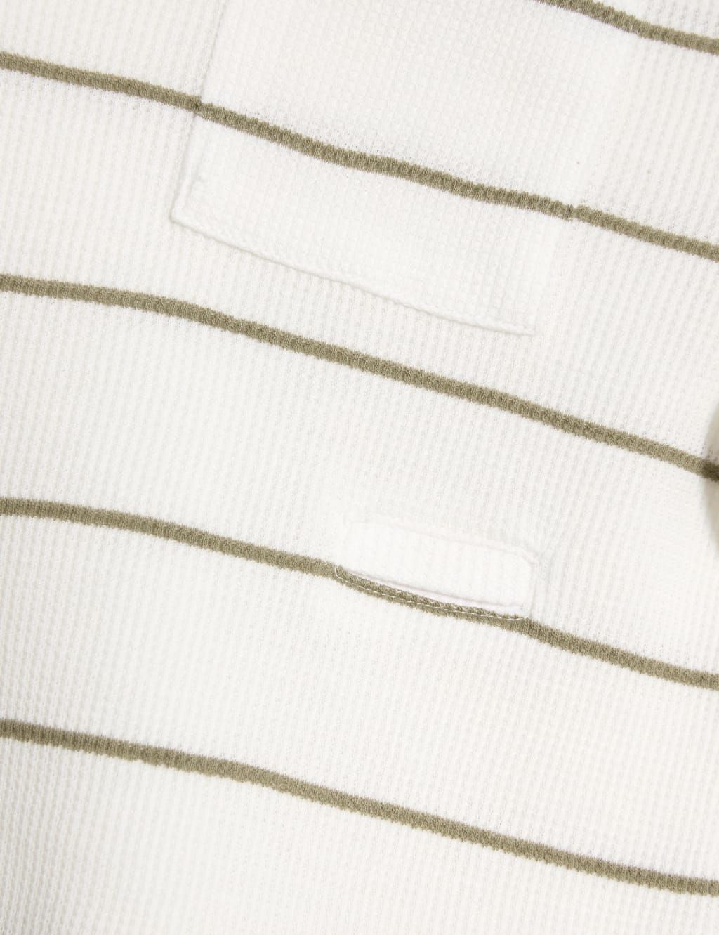 Adaptive Cotton Blend Waffle Striped Pyjamas (1-16 Yrs) 3 of 3
