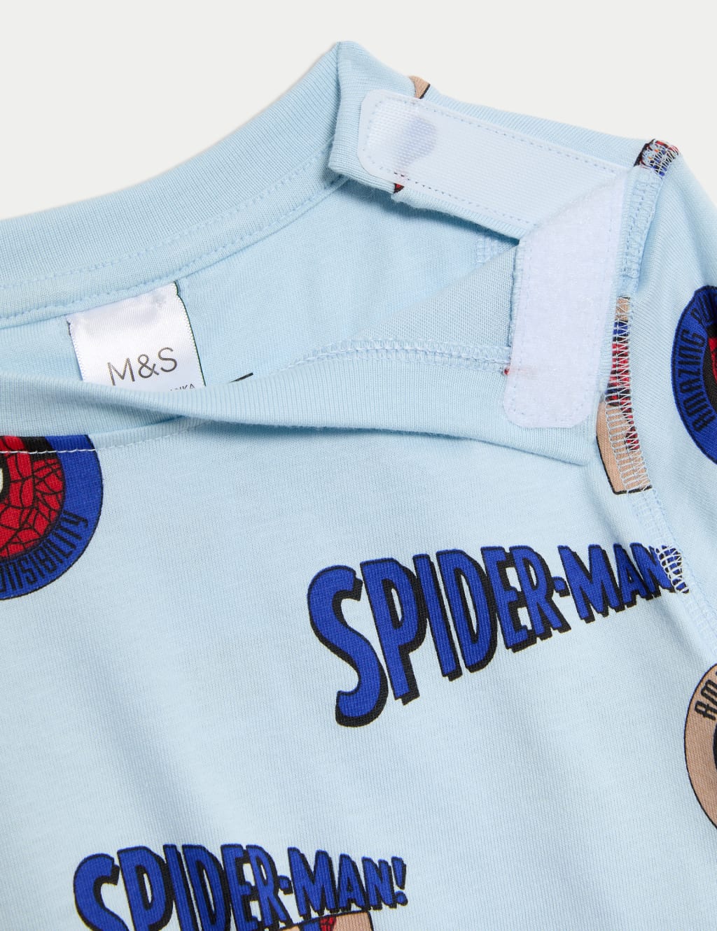Adaptive Pure Cotton Spider-Man™ Pyjama Set (1-8 Yrs) 2 of 4
