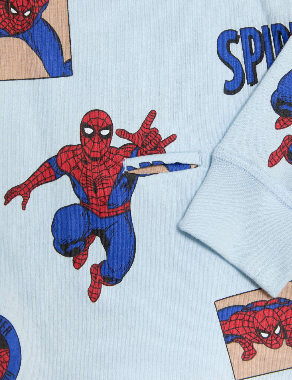 Adaptive Pure Cotton Spider-Man™ Pyjama Set (1-8 Yrs) 3 of 4