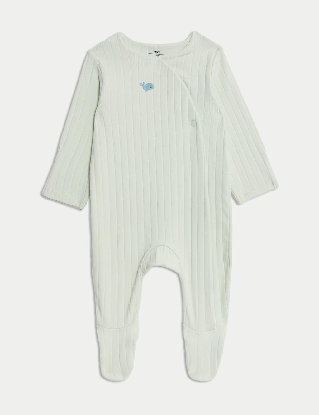 4pc Cotton Rich Nautical Starter Set (0-12 Mths) 2 of 7