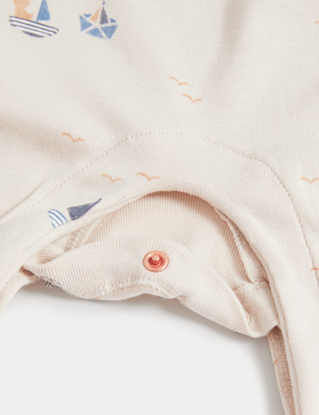 2pc Pure Cotton Boat Outfit (7lbs-1 Yrs) 5 of 6