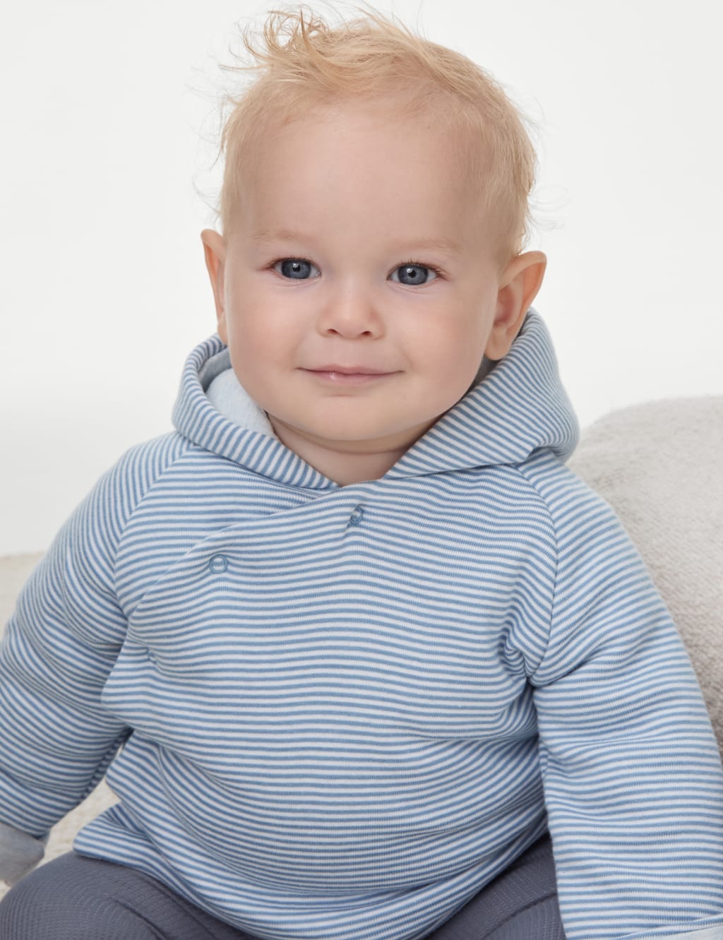 Pure Cotton Hooded Jacket (7lbs-1 Yrs) 5 of 5