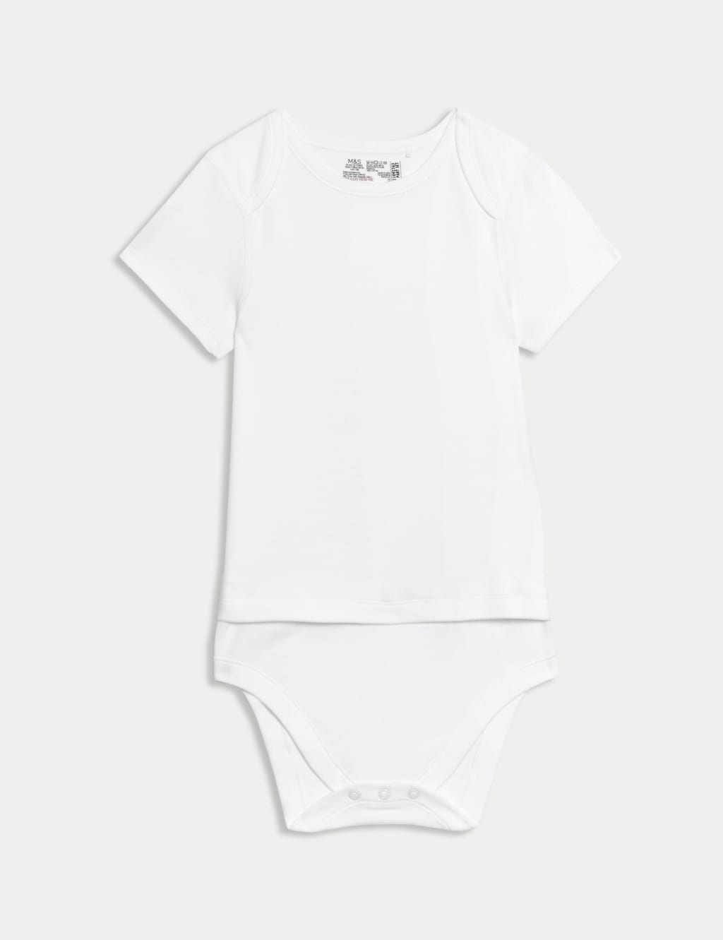 3pk Adaptive Pure Cotton Bodysuits (7lbs–16 Yrs) 2 of 5