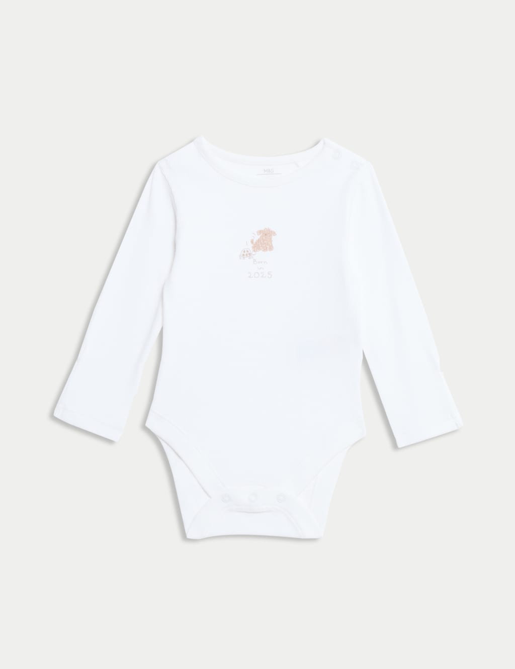 4pc Pure Cotton Born in 2025 Starter Set (0-12 Mths) 2 of 8