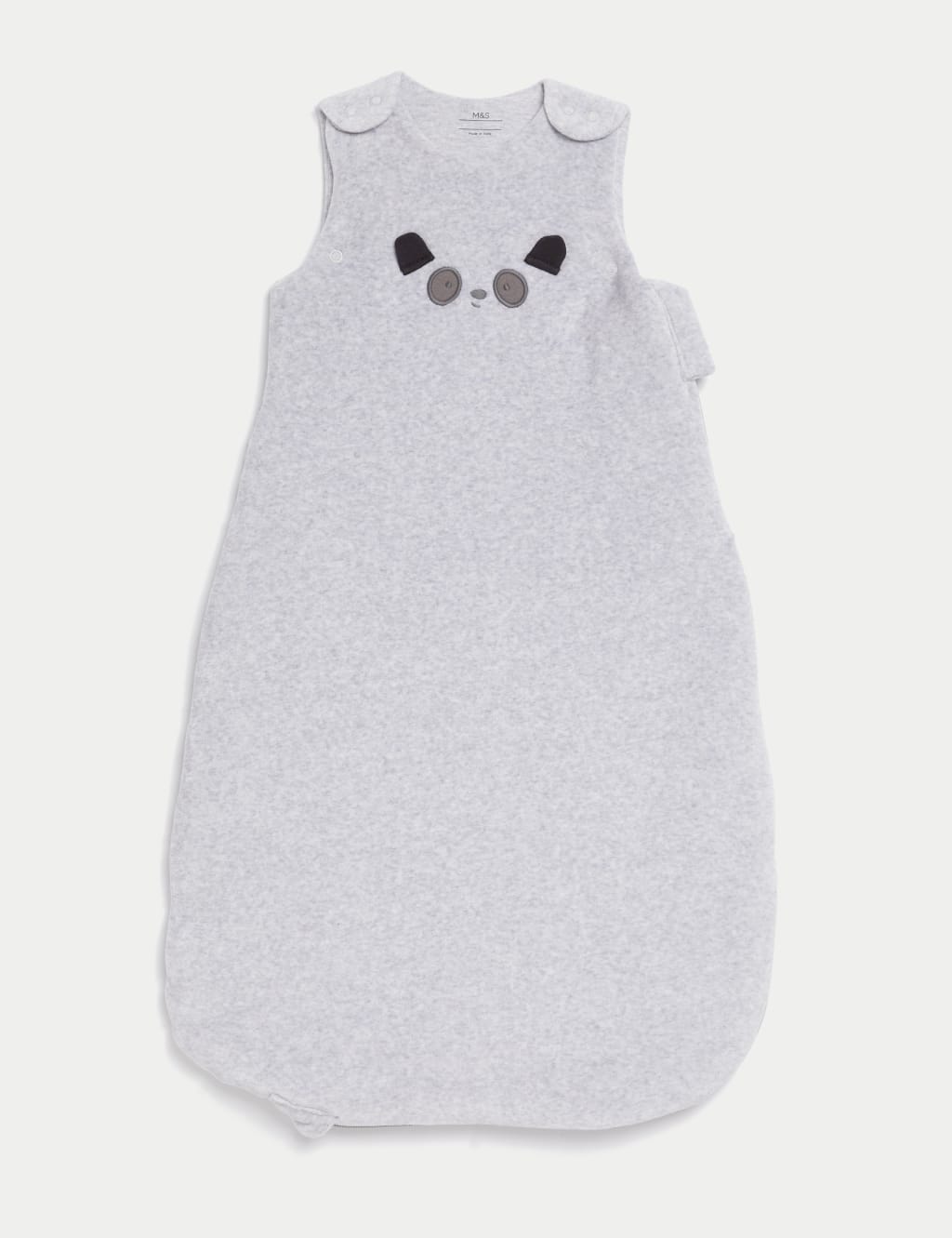Pure Cotton Bear Face 2.5 Tog Sleeping Bag (0-3 Yrs) 2 of 5