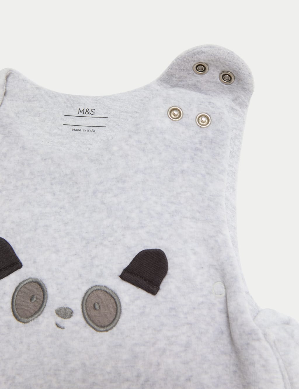 Pure Cotton Bear Face 2.5 Tog Sleeping Bag (0-3 Yrs) 4 of 5