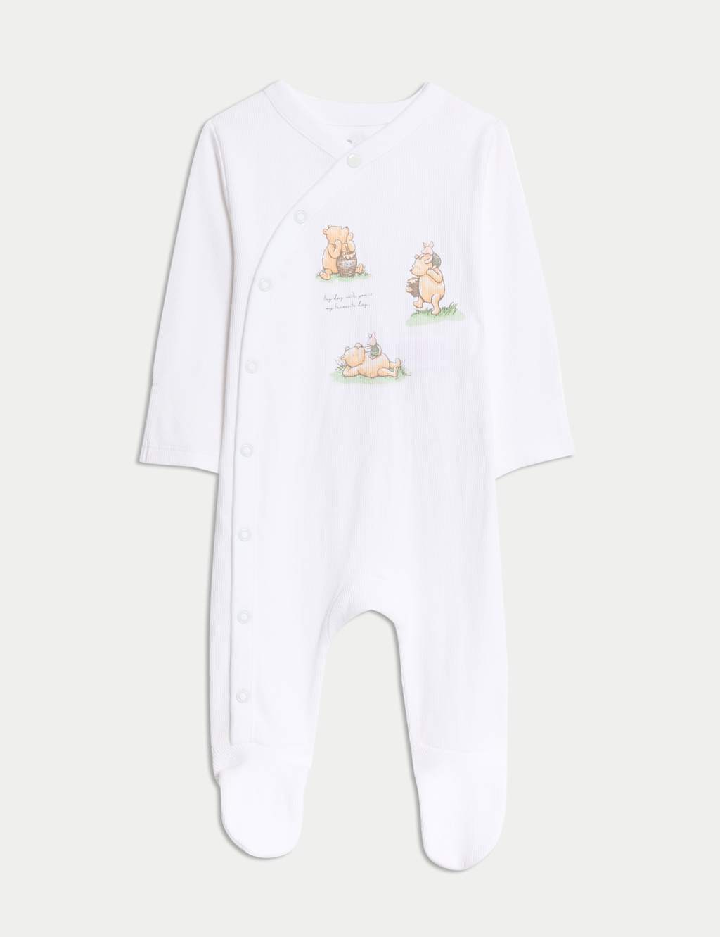 4pc Cotton Rich Winnie the Pooh™ Starter Set (7lbs-9 Mths) 2 of 7