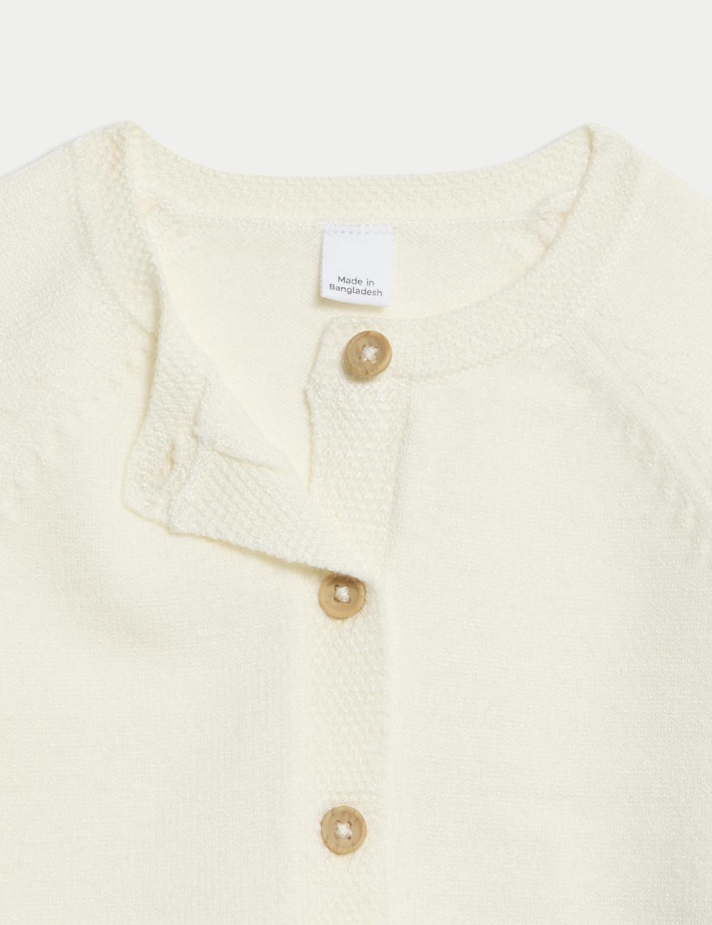 Matinee Cardigan (7lbs-1 Yrs) 3 of 3
