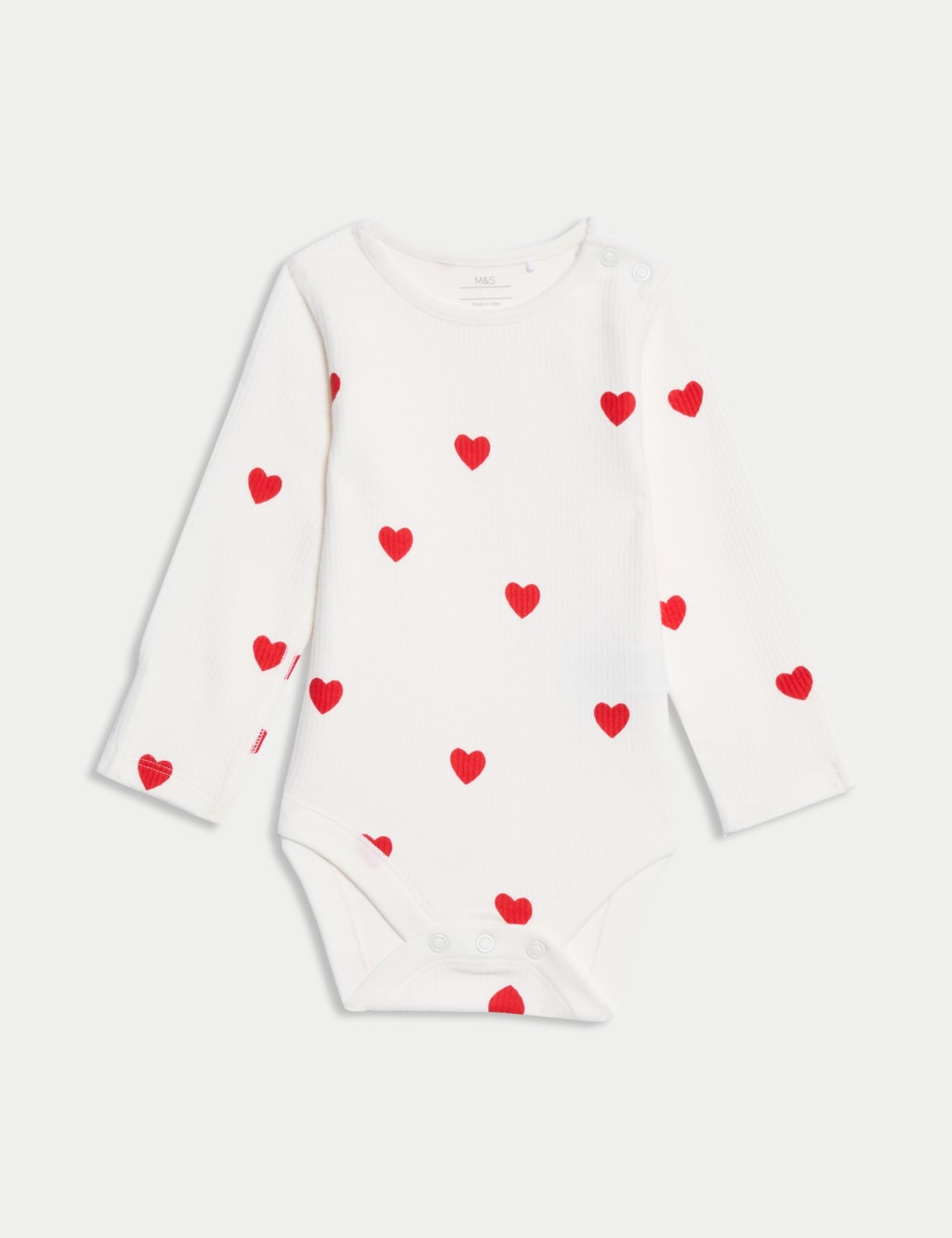 3pc Pure Cotton Heart Outfit (7lbs-12 Mths) 2 of 6